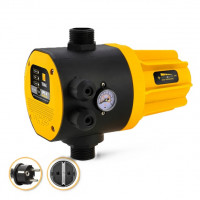 Автоматичне електронне реле тиску  ЕРС-4 з редуктором, Кабель 1м з вилкою TEKK HAUS